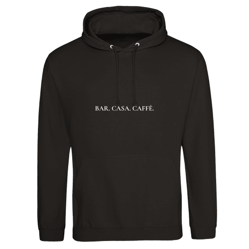 BAR. CASA. CAFFÈ.– Felpa Premium Unisex coffee lifestyle - MOKAS