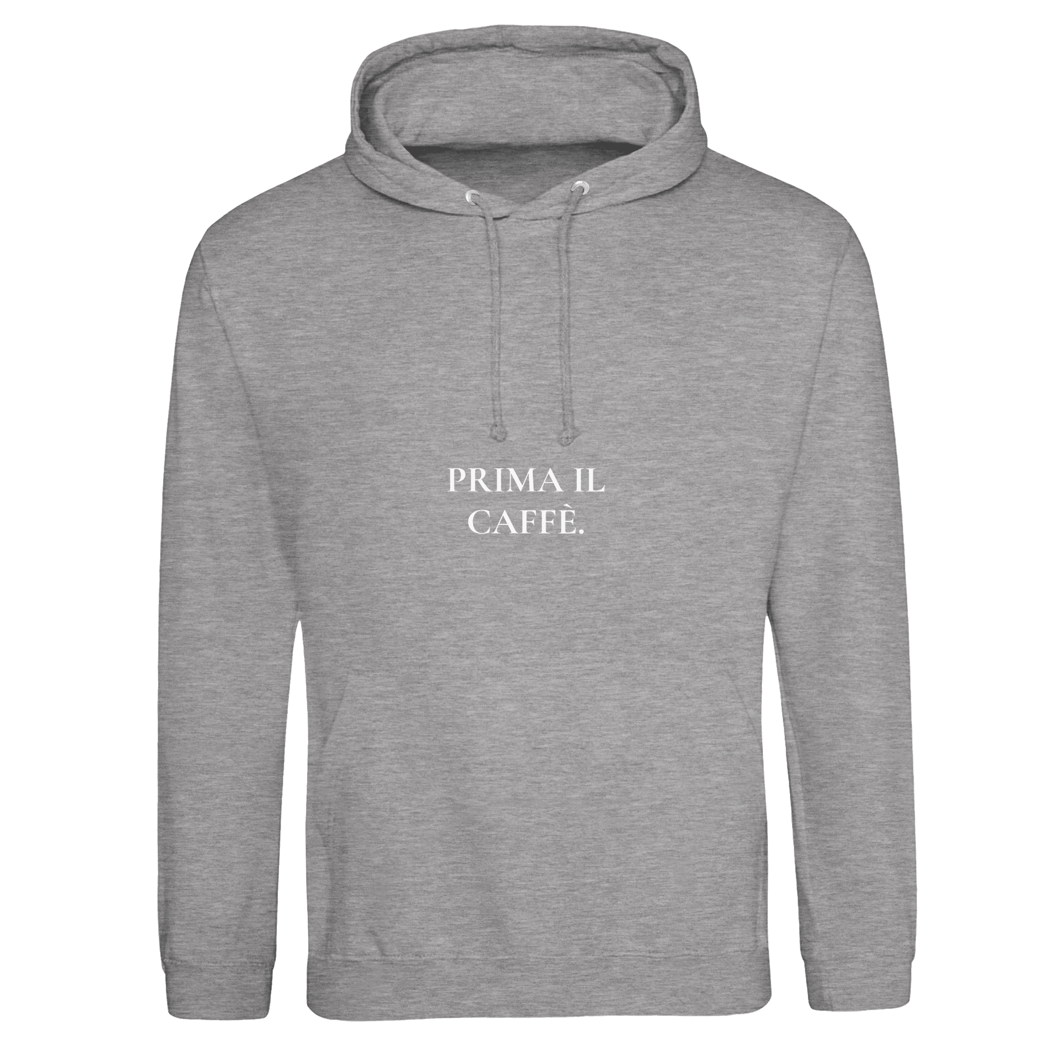 PRIMA IL CAFFÈ. – Felpa Premium Unisex minimal ispirata ai rituali italiani - MOKAS