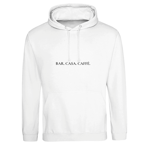 BAR. CASA. CAFFÈ.– Felpa Premium Unisex coffee lifestyle - MOKAS