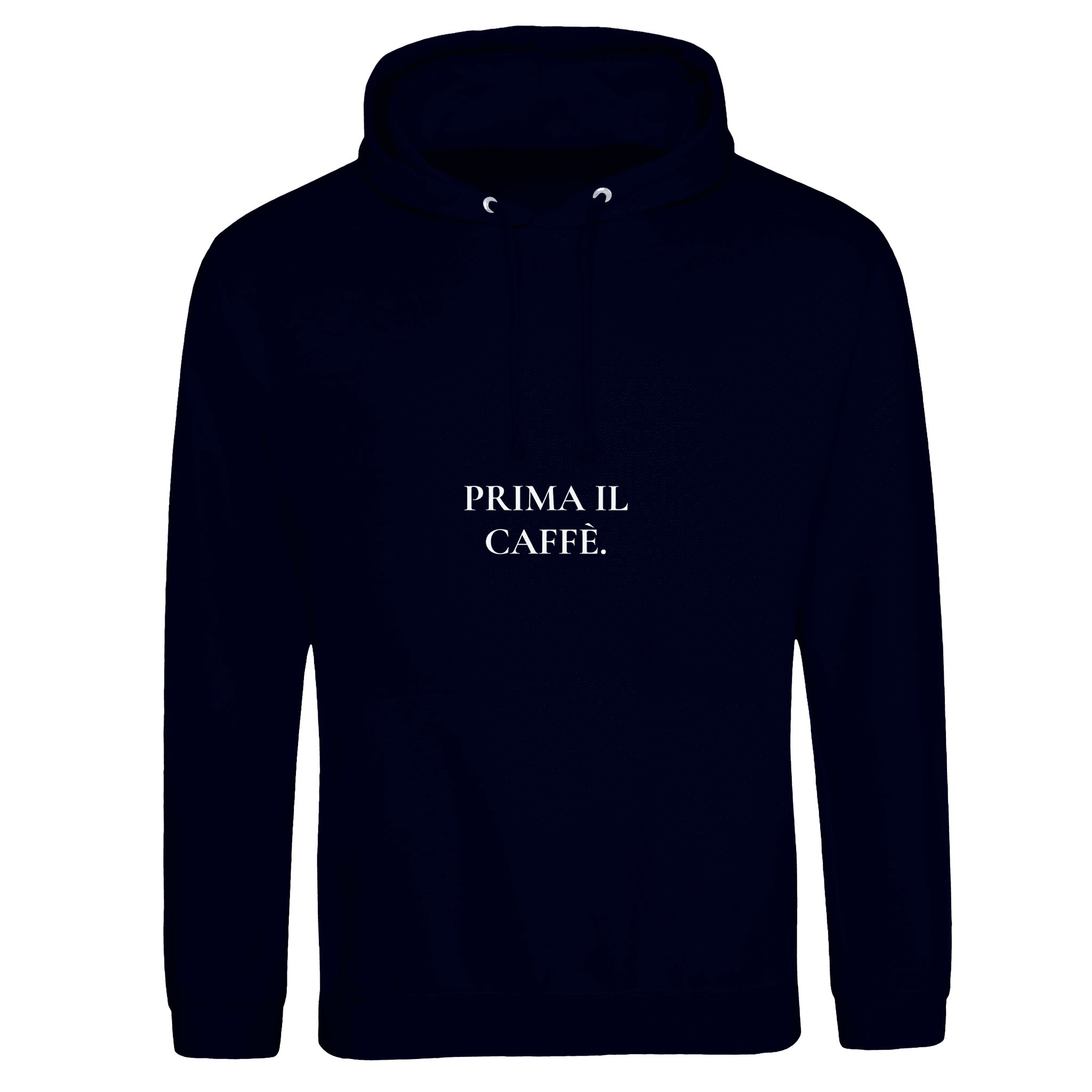 PRIMA IL CAFFÈ. – Felpa Premium Unisex minimal ispirata ai rituali italiani - MOKAS