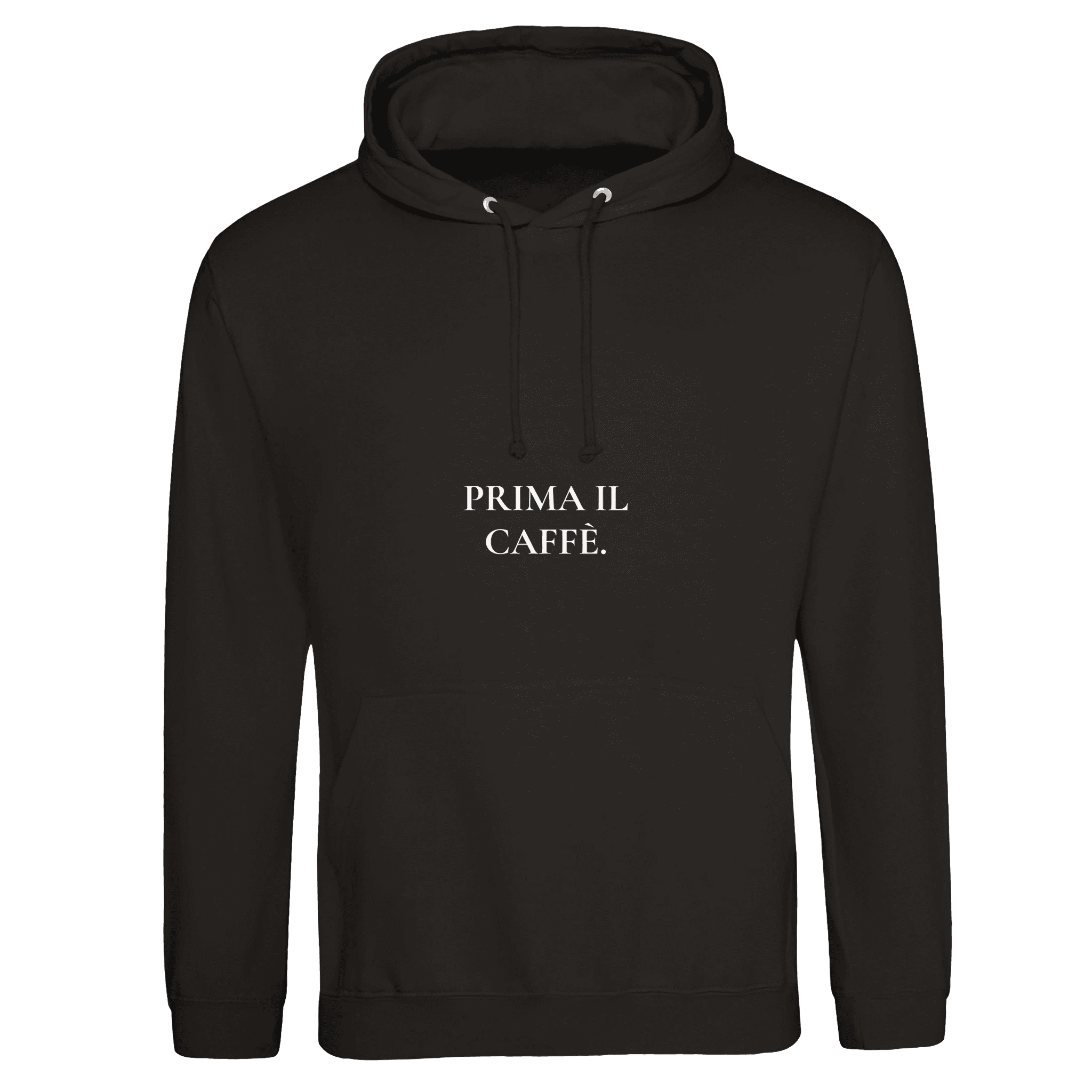 PRIMA IL CAFFÈ. – Felpa Premium Unisex minimal ispirata ai rituali italiani - MOKAS
